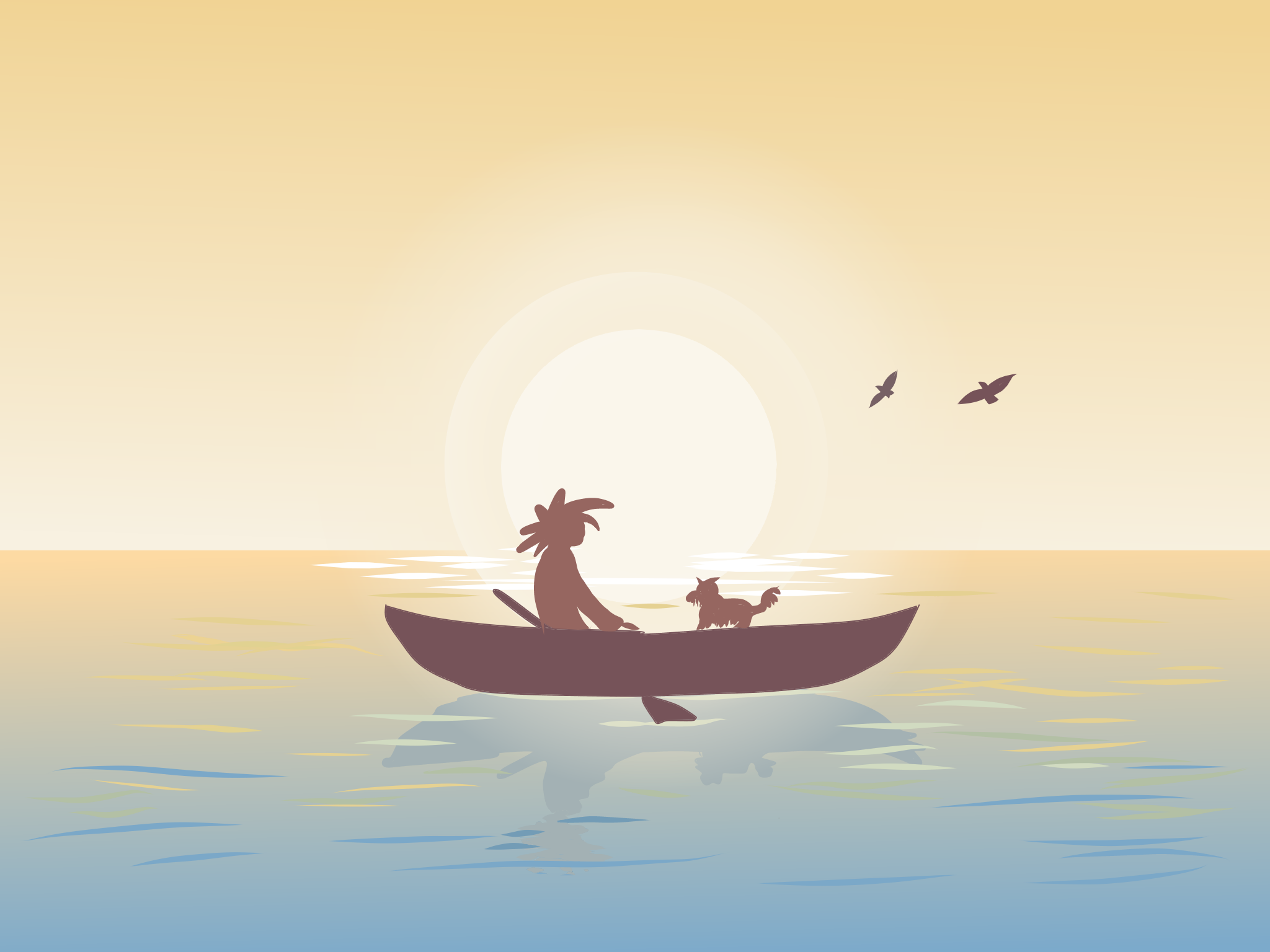 tekening Ko Klimaat zeespiegel