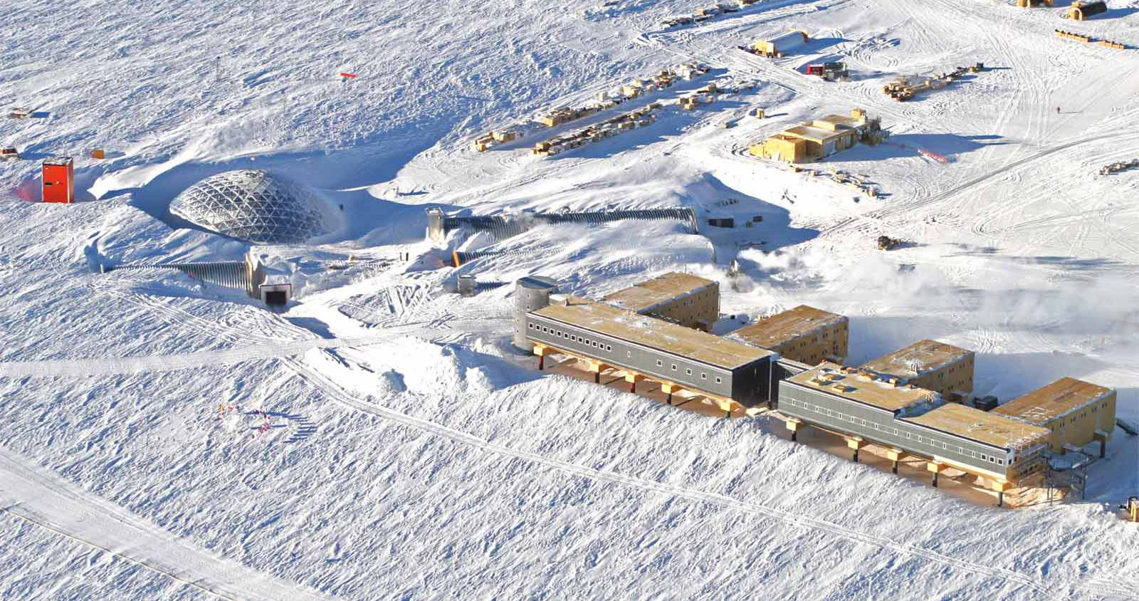 foto Zuidpoolstation Amundsen-Scott 2005